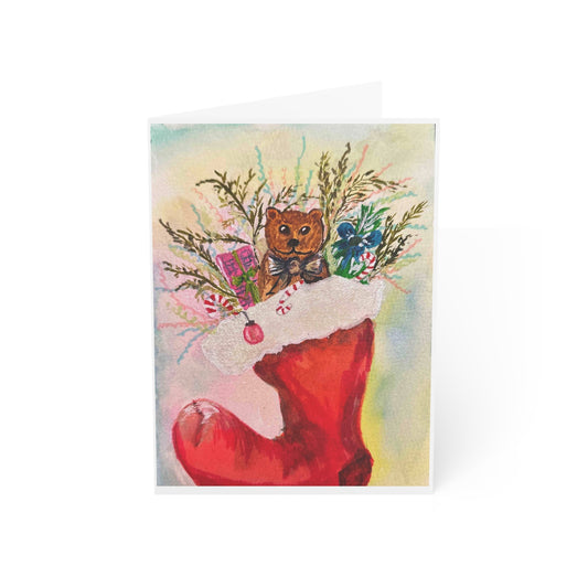 Old Red Greeting Cards (1, 10, 30, and 50pcs)