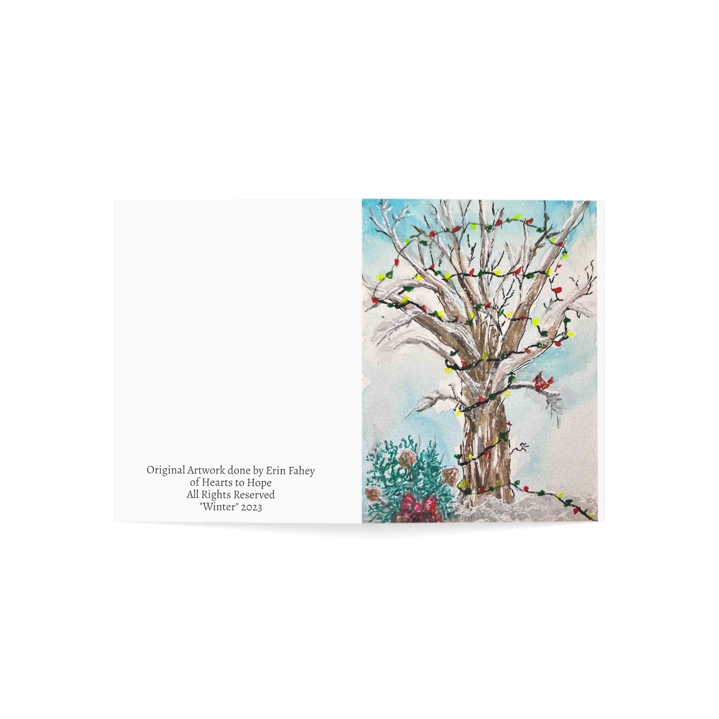 Winter Greeting Card (1, 10, 30, and 50pcs)